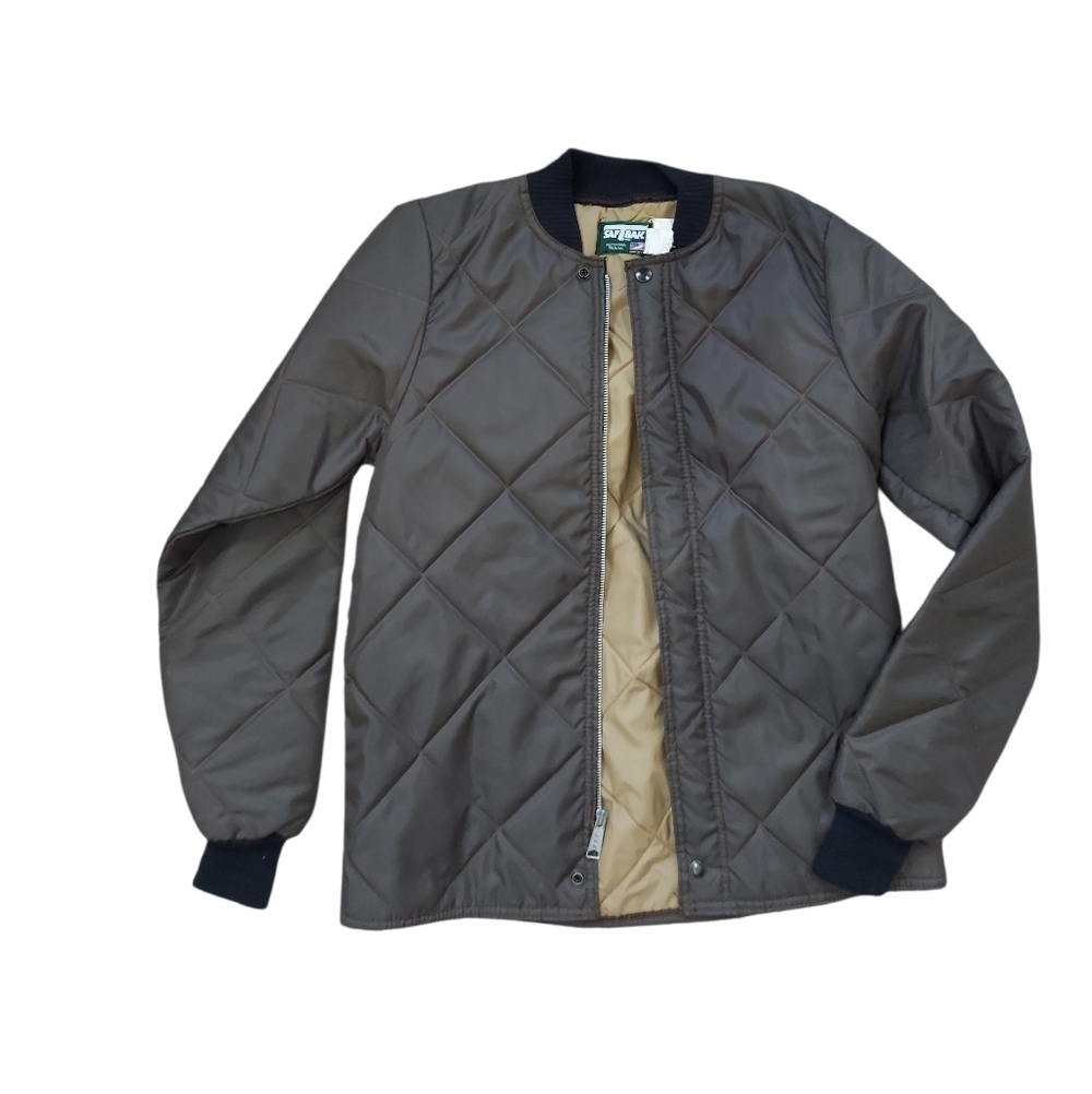 Vintage SafTbak Diamond Quilted Lightweight Jacket Hunting Gear